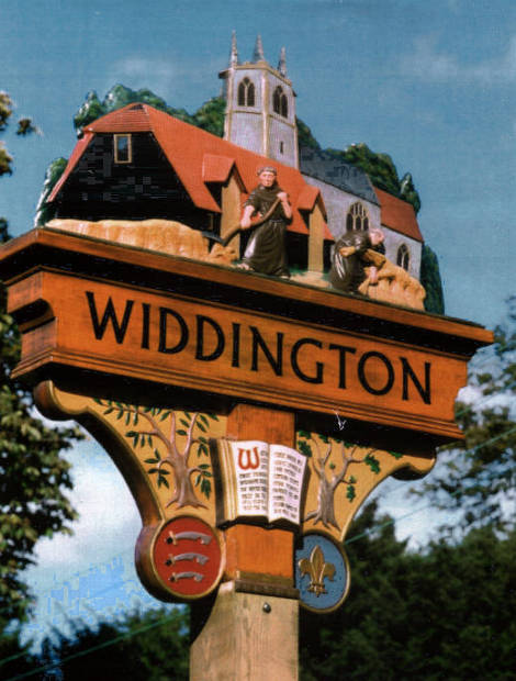 Village Sign: Widdington