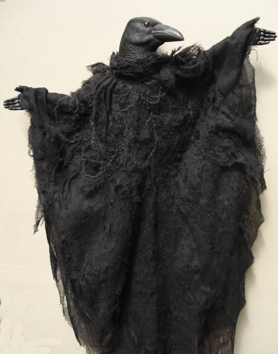 Crow puppet