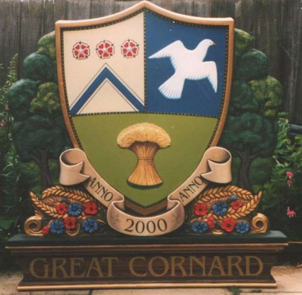 Village Sign:Great Cornard