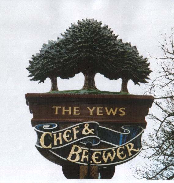 Pub Sign: The Yews